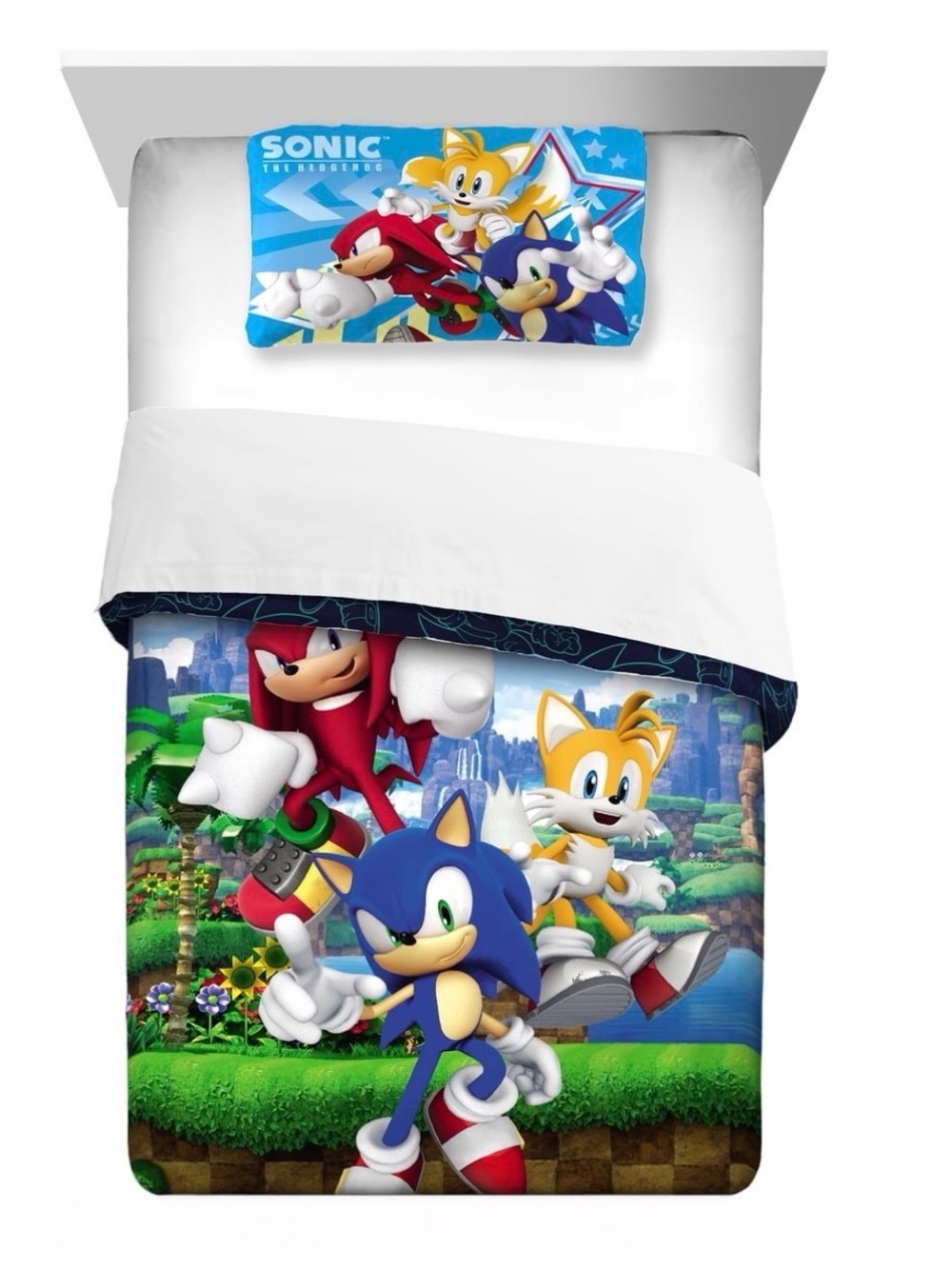 Sonic The Hedgehog Kids Bedding Set